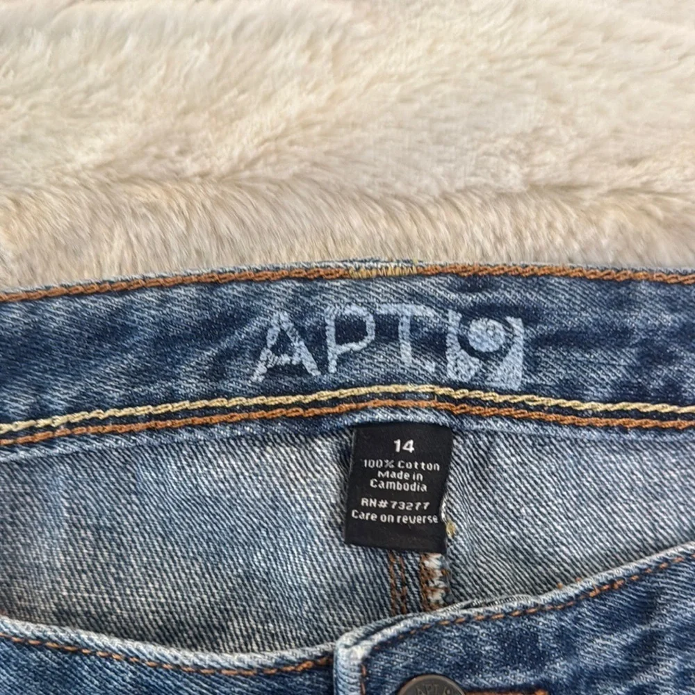 Apt. 9 Classic Blue Denim Shorts